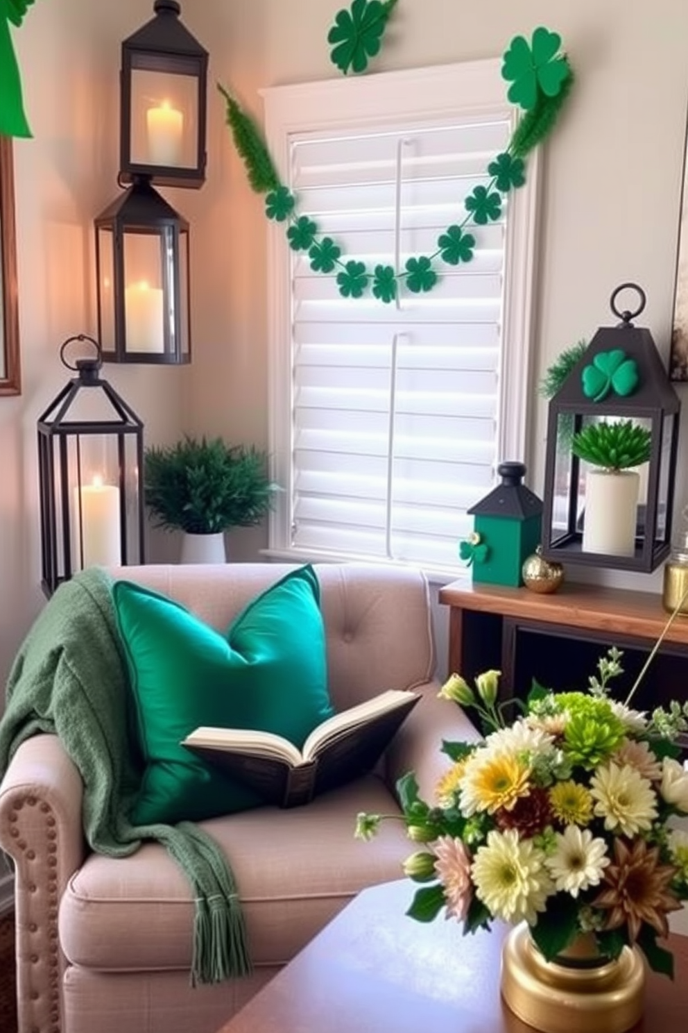 Reading Nook St Patricks Day Decorating Ideas 16