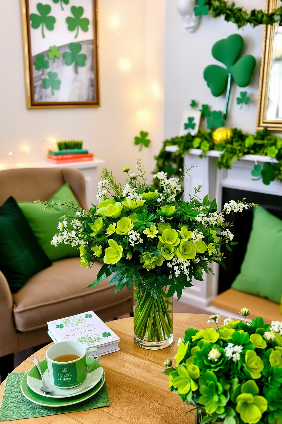 Reading Nook St Patricks Day Decorating Ideas 18