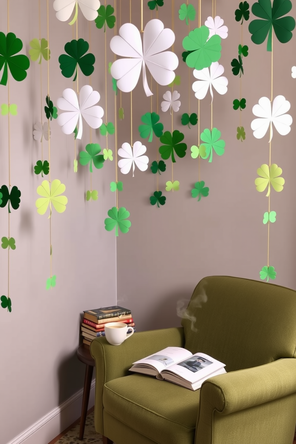 Reading Nook St Patricks Day Decorating Ideas 19