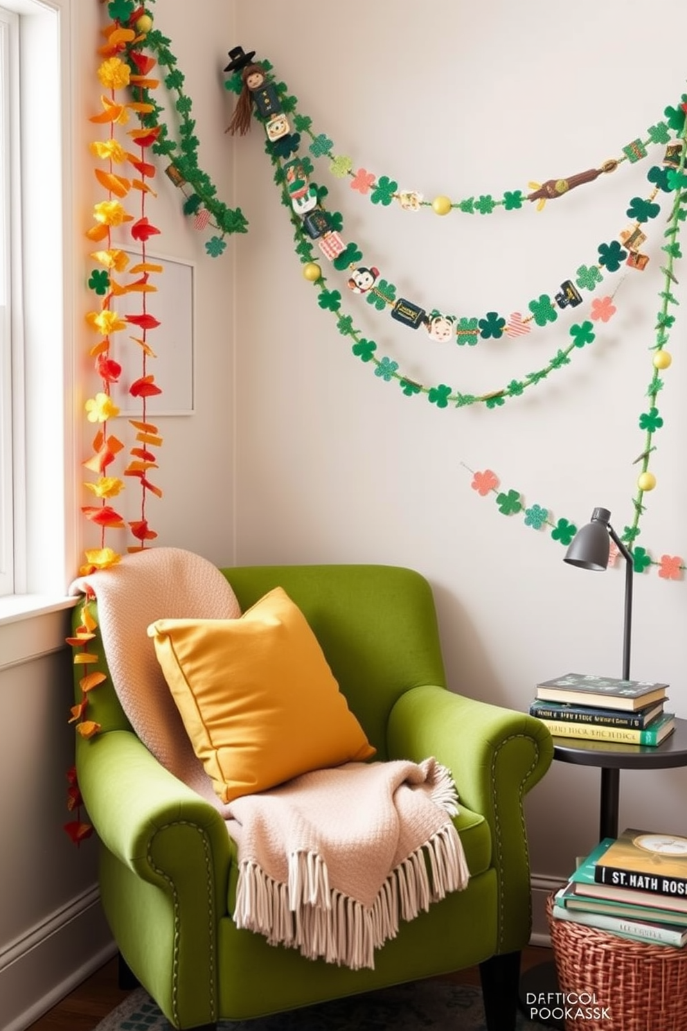 Reading Nook St Patricks Day Decorating Ideas 20