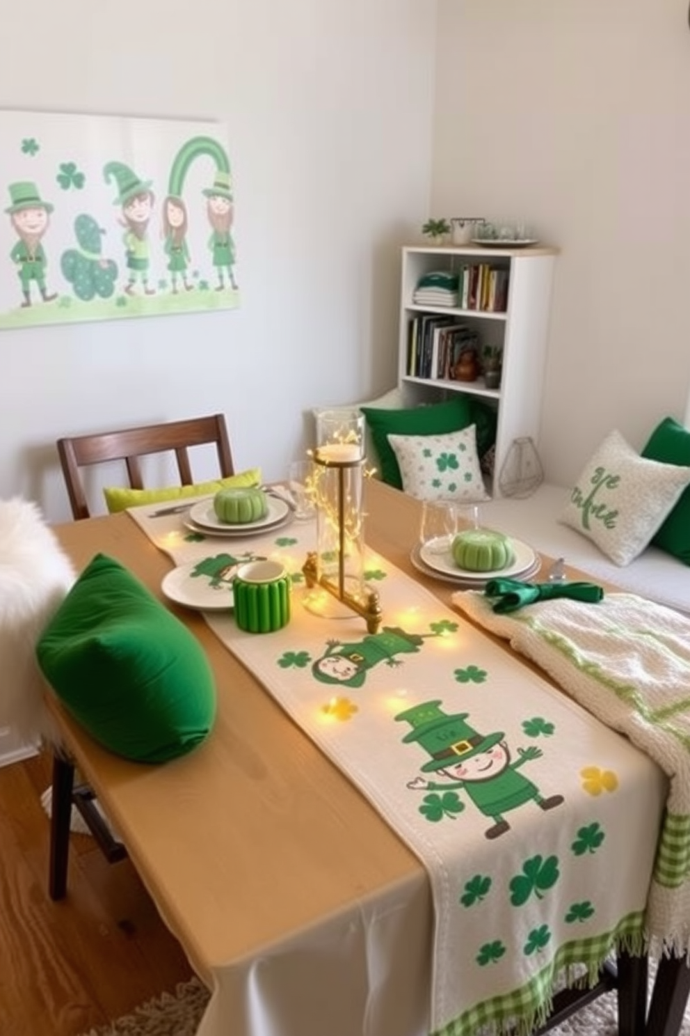 Reading Nook St Patricks Day Decorating Ideas 21