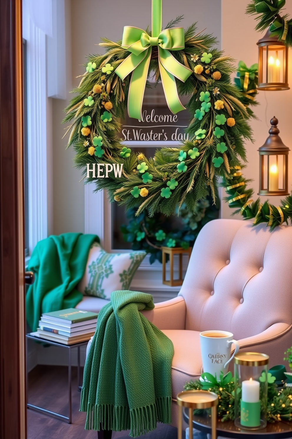 Reading Nook St Patricks Day Decorating Ideas 26