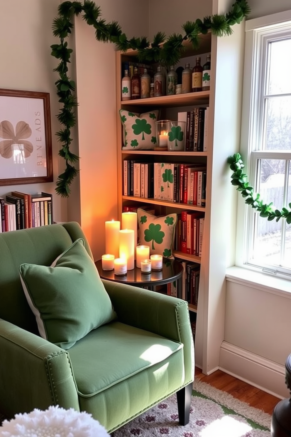 Reading Nook St Patricks Day Decorating Ideas 27