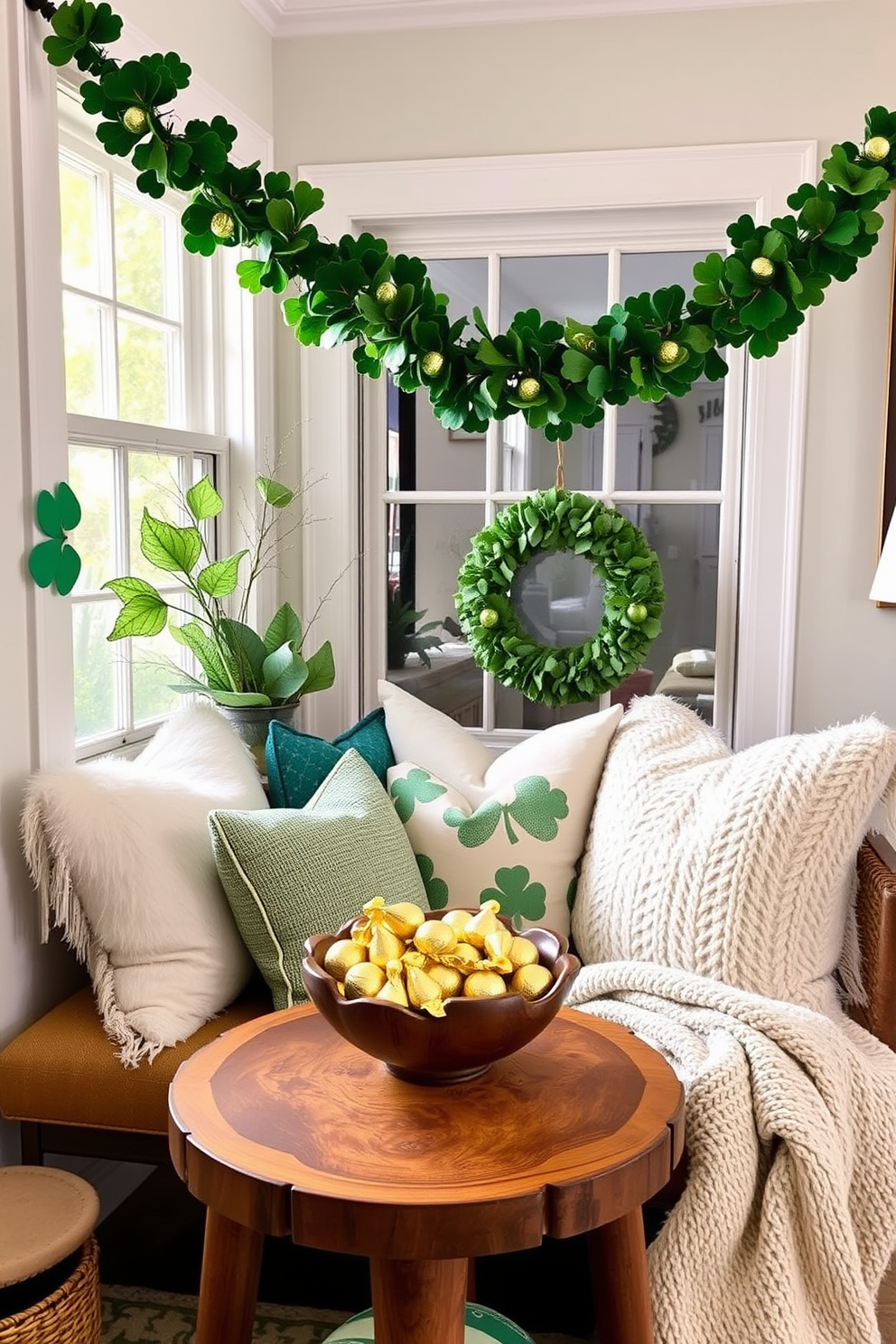 Reading Nook St Patricks Day Decorating Ideas 29