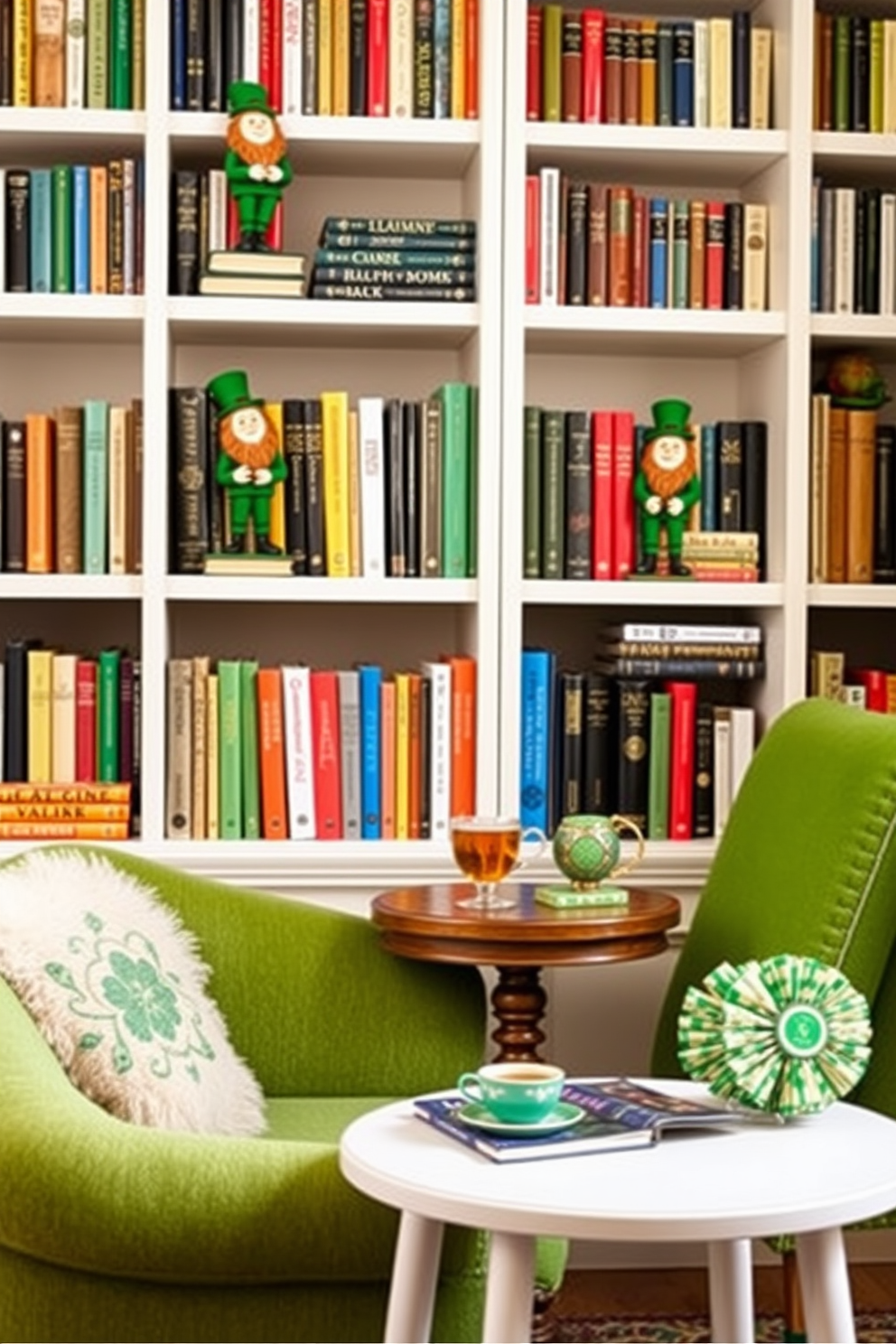 Reading Nook St Patricks Day Decorating Ideas 3