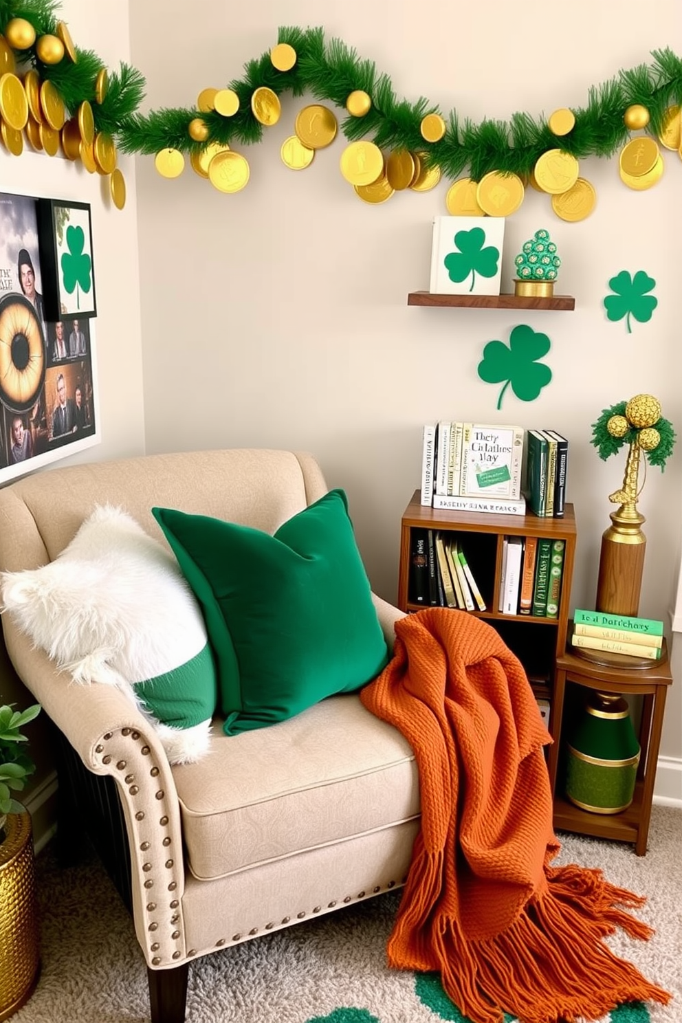 Reading Nook St Patricks Day Decorating Ideas 4