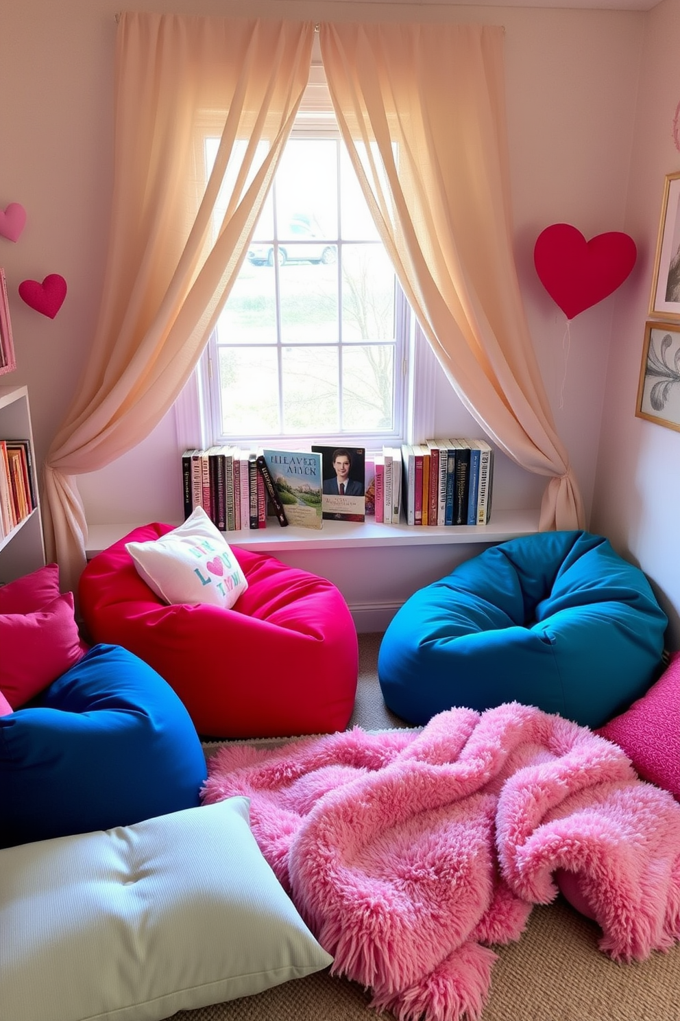 Reading Nook Valentines Day Decorating Ideas 14