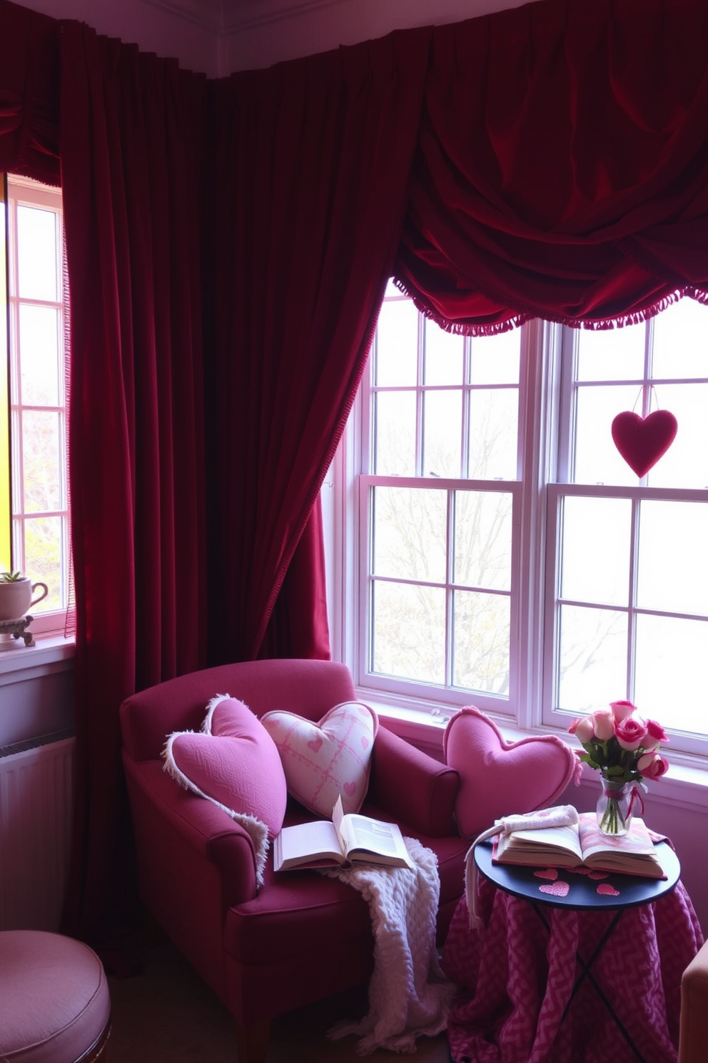 Reading Nook Valentines Day Decorating Ideas 15