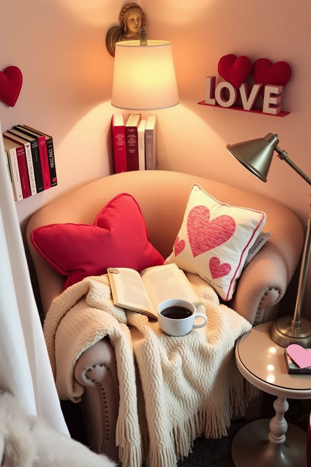 Reading Nook Valentines Day Decorating Ideas 24