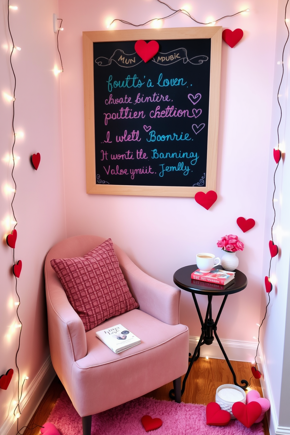 Reading Nook Valentines Day Decorating Ideas 25