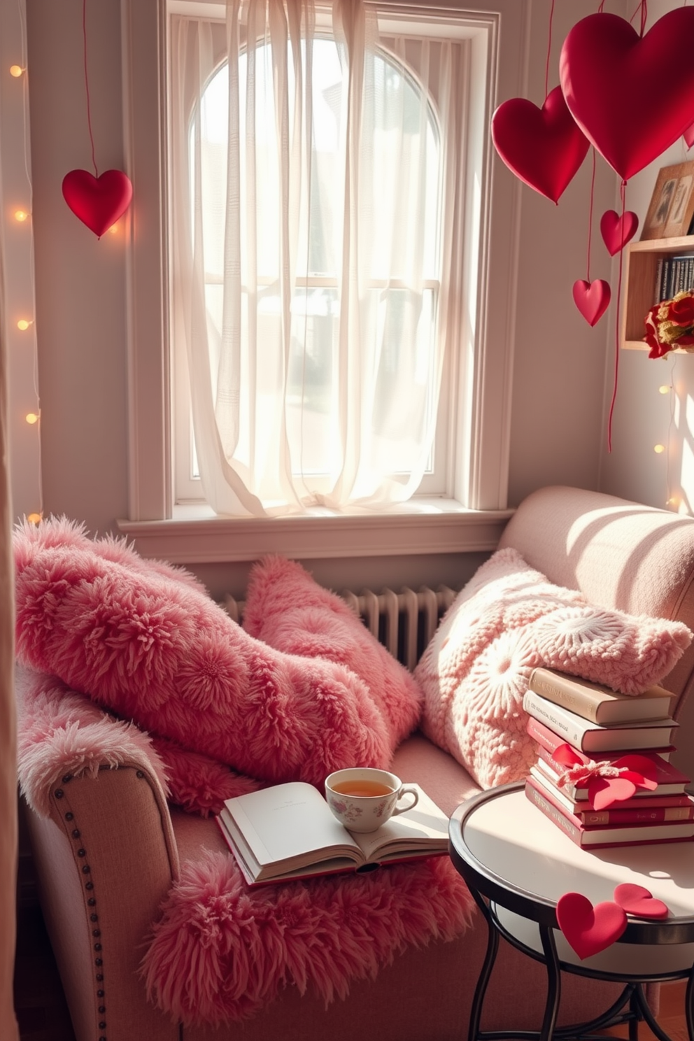 Reading Nook Valentines Day Decorating Ideas 26