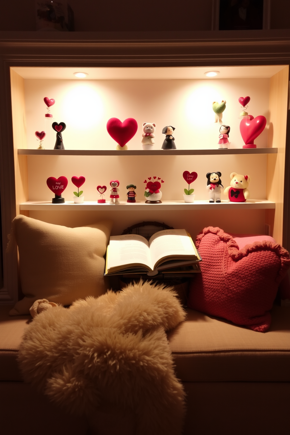 Reading Nook Valentines Day Decorating Ideas 29