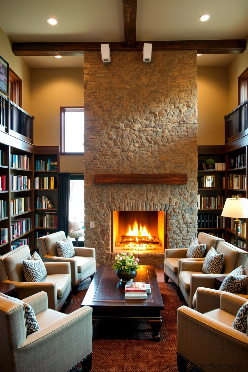 Reading Room Home Library Design Ideas 21