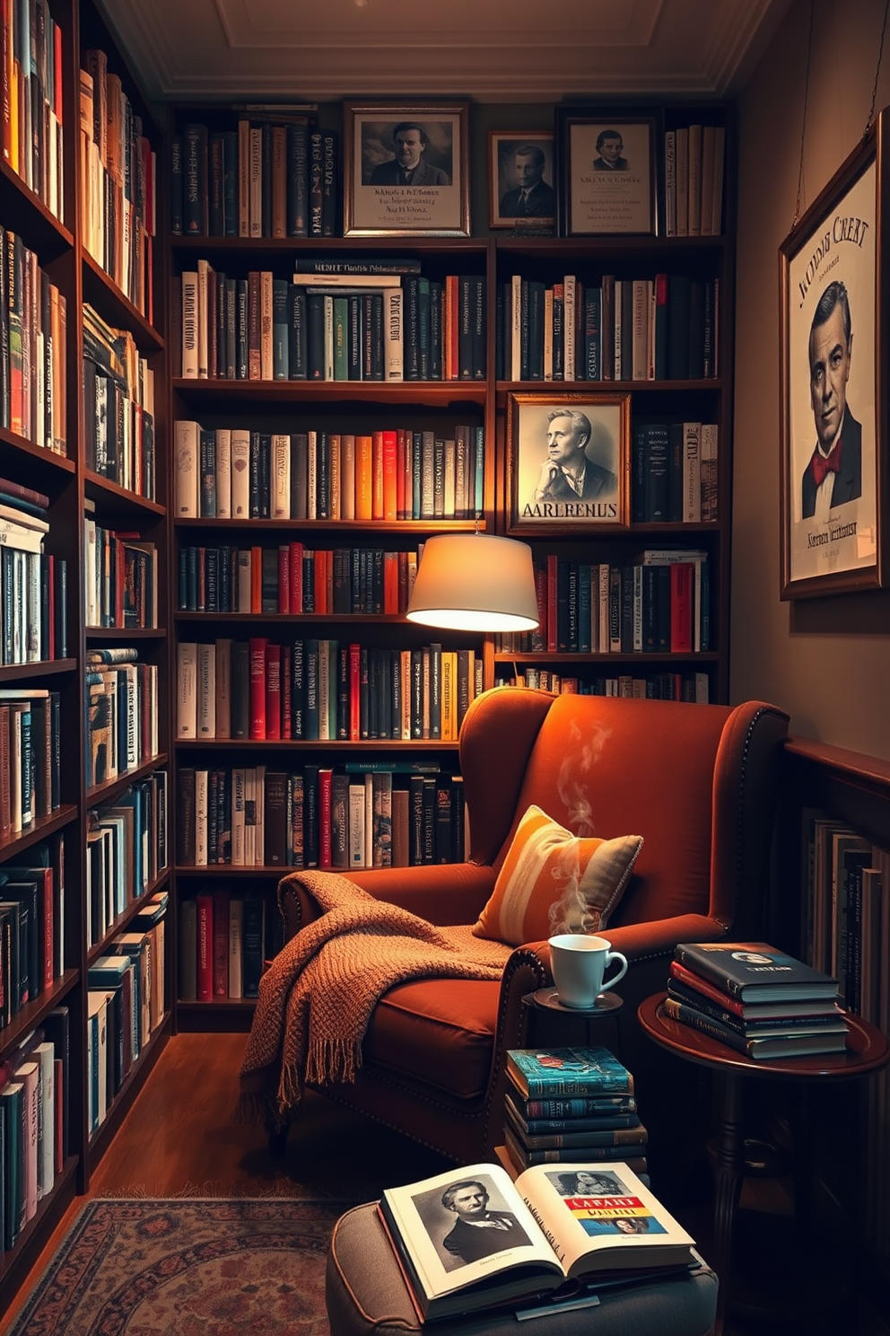 Reading Room Home Library Design Ideas 30