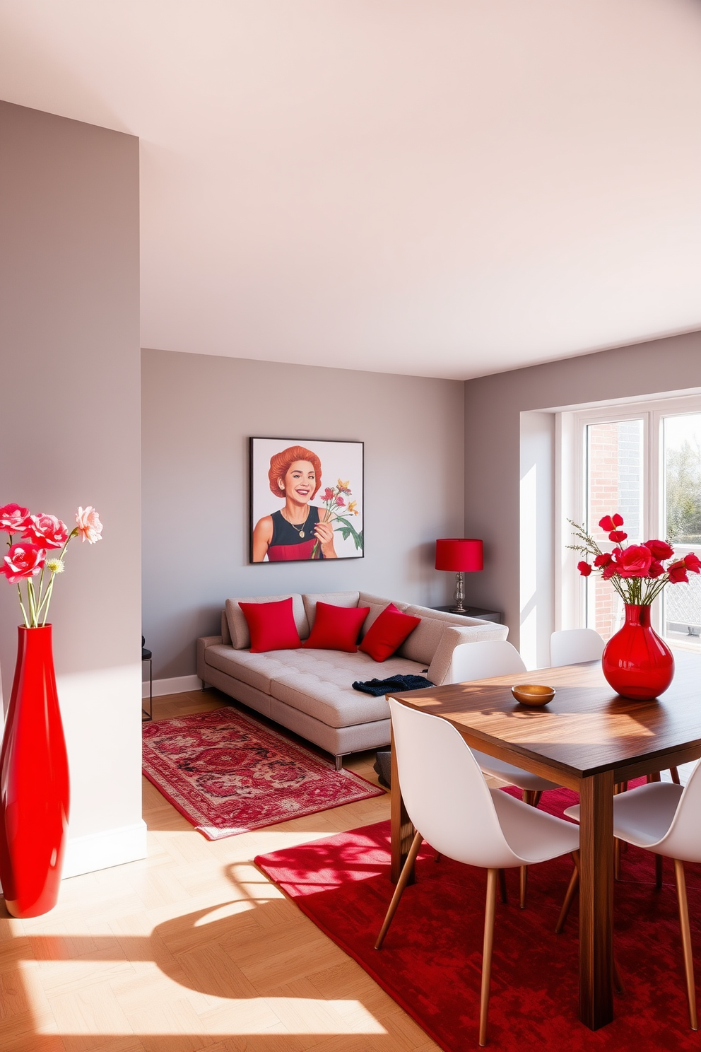 Red Apartment Design Ideas 15