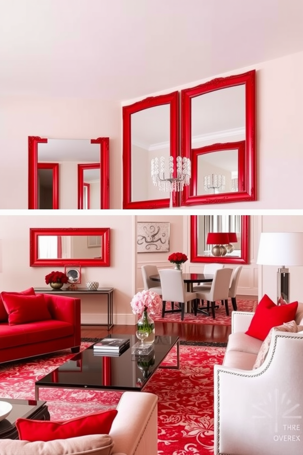 Red Apartment Design Ideas 25