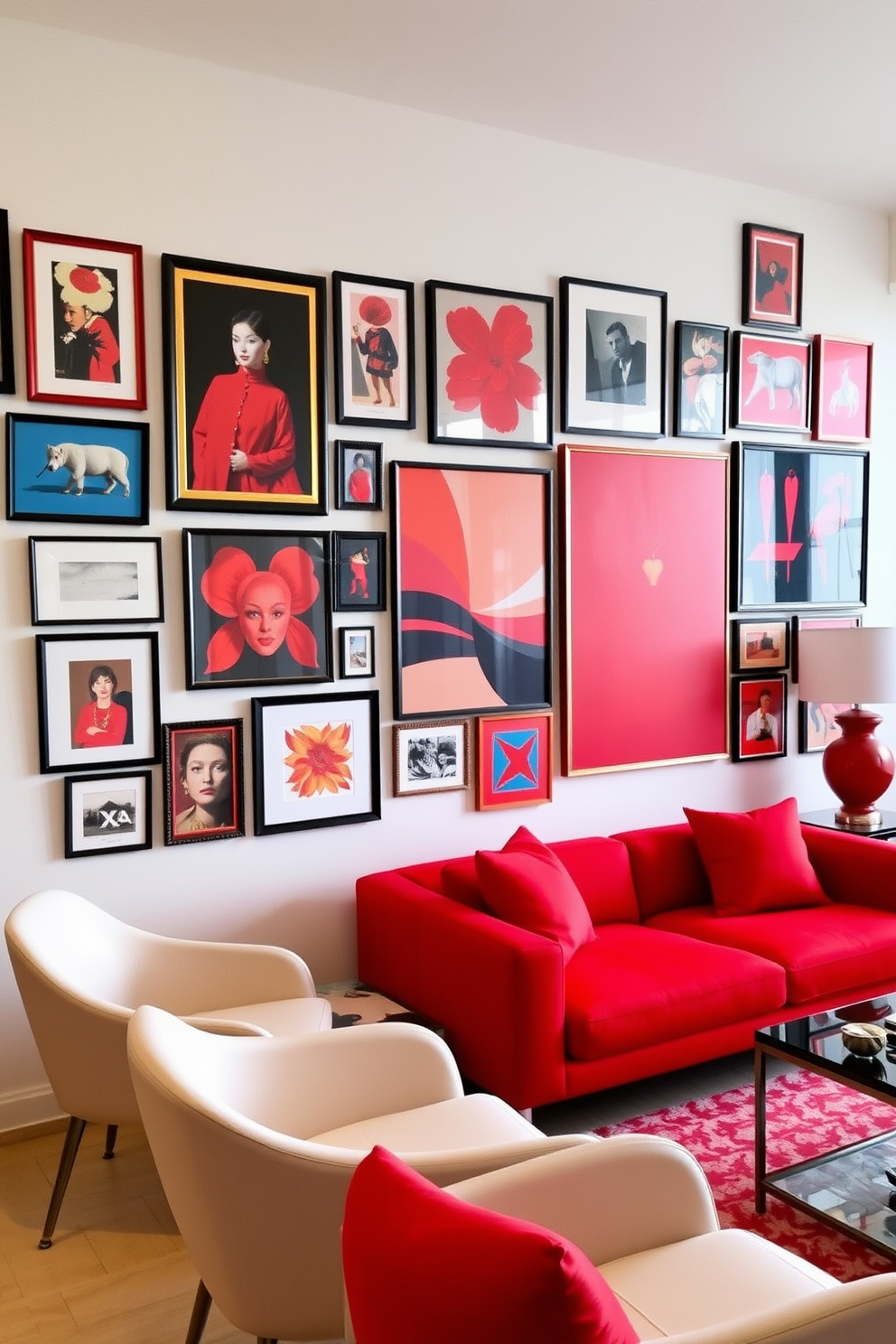 Red Apartment Design Ideas 27