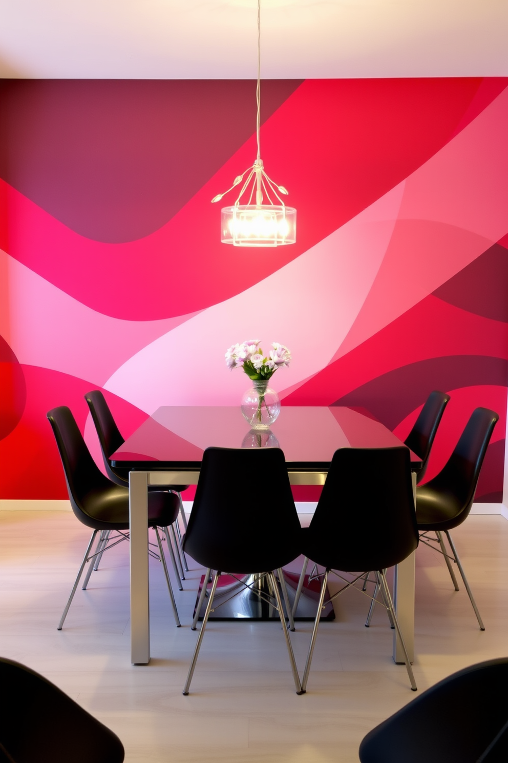 Red Dining Room Design Ideas 29