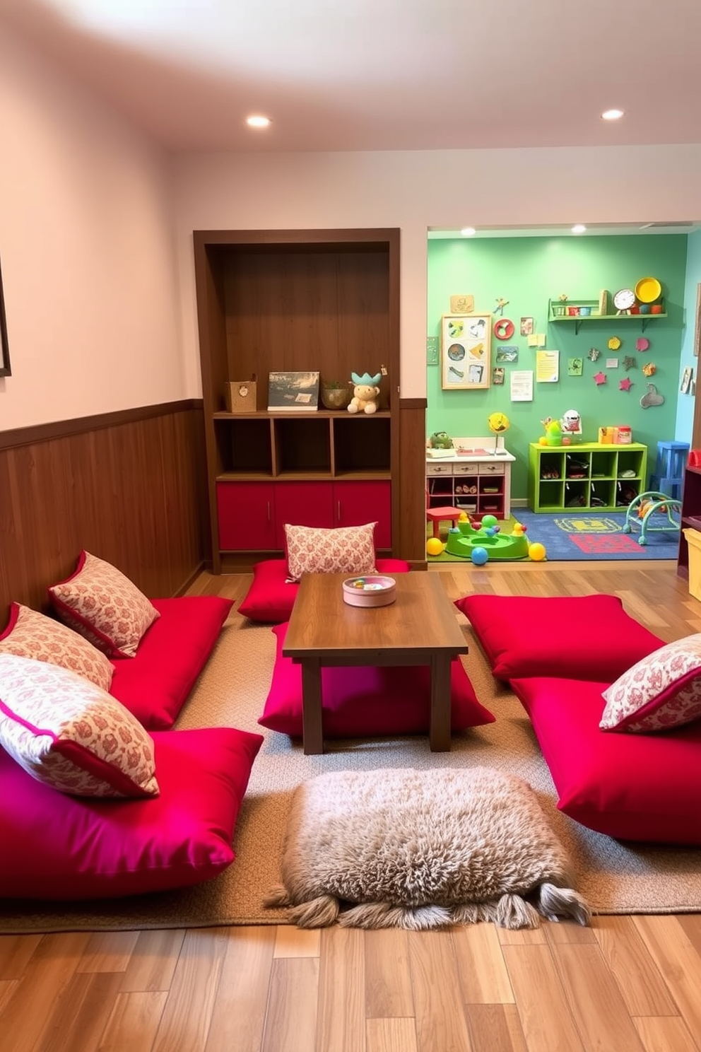 Red Playroom Design Ideas 19