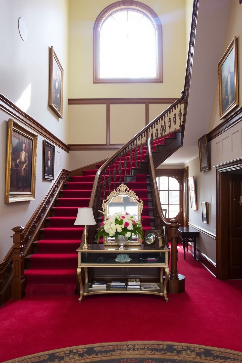 Red Staircase Design Ideas 3