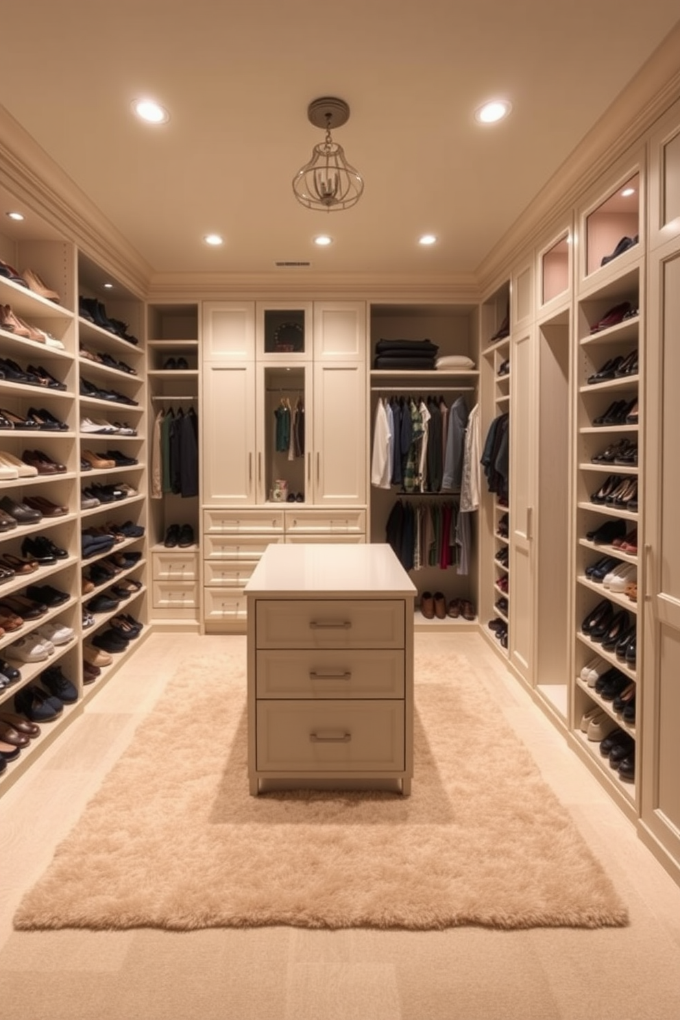 Red Walk In Closet Design Ideas 6