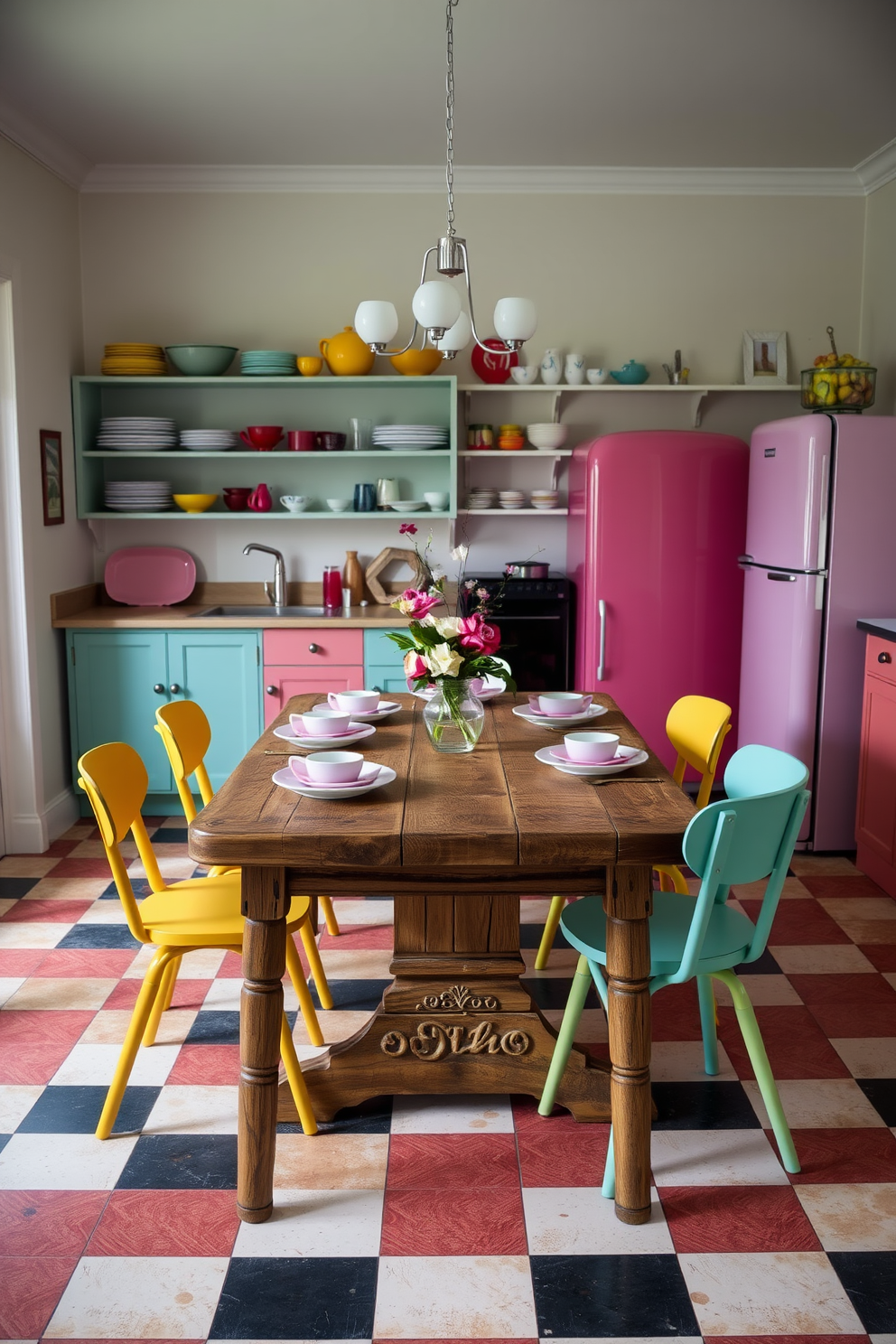 Retro Kitchen Design Ideas 17