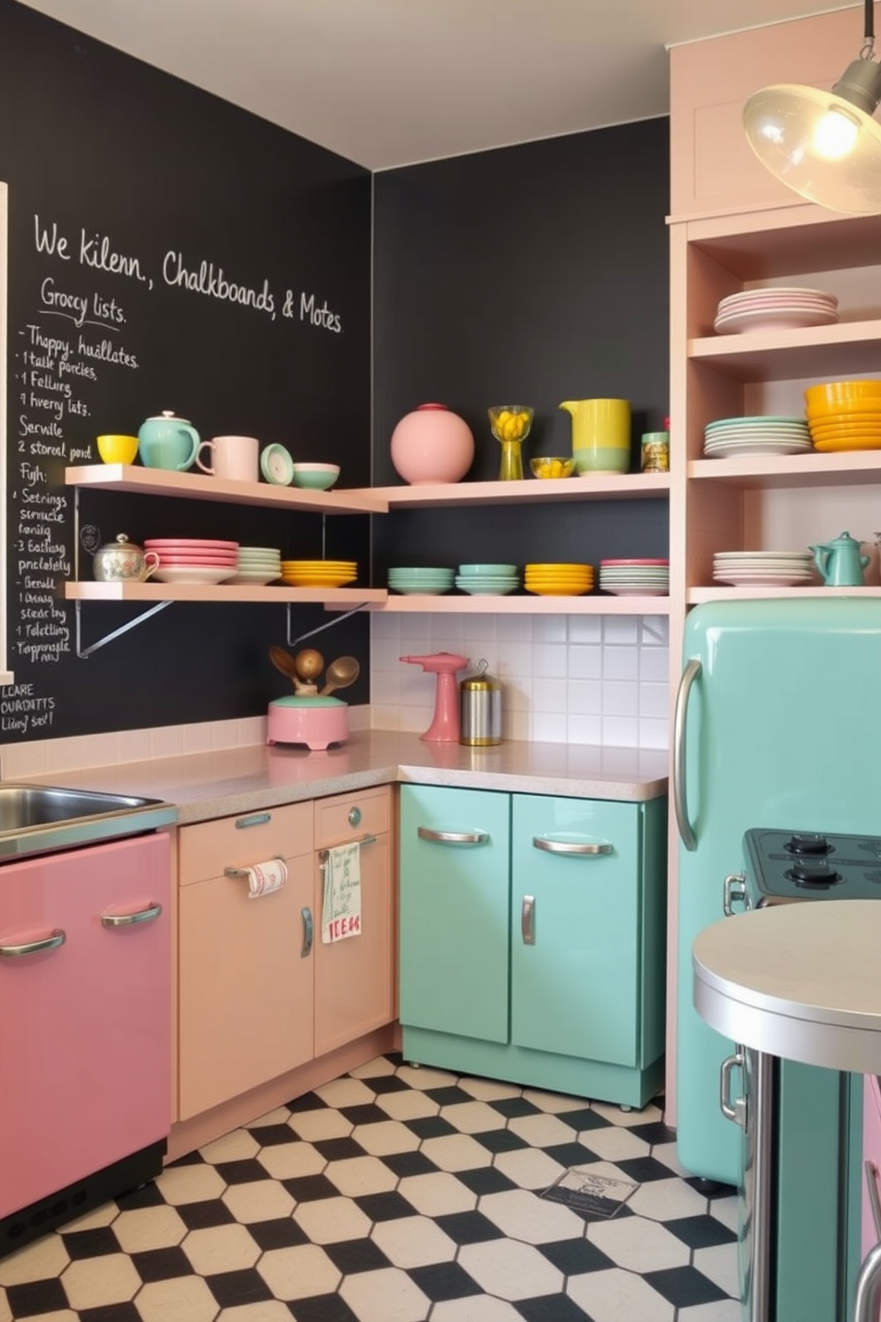 Retro Kitchen Design Ideas 22