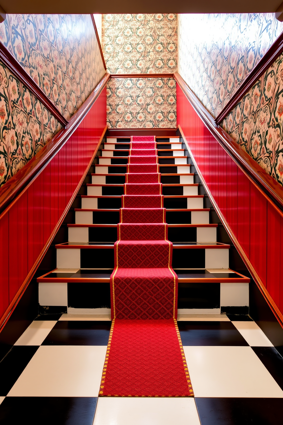 Retro Staircase Design Ideas 10