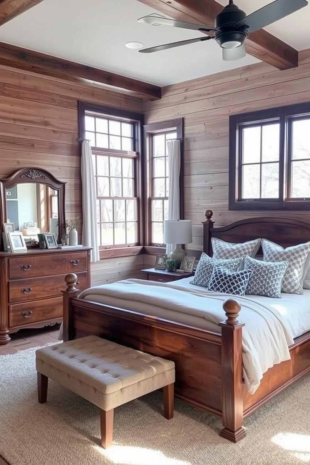 Rustic Bedroom Design Ideas 23