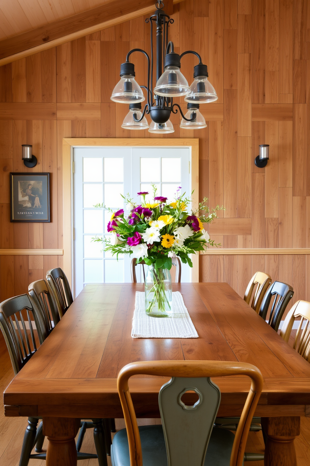 Rustic Dining Room Design Ideas 13