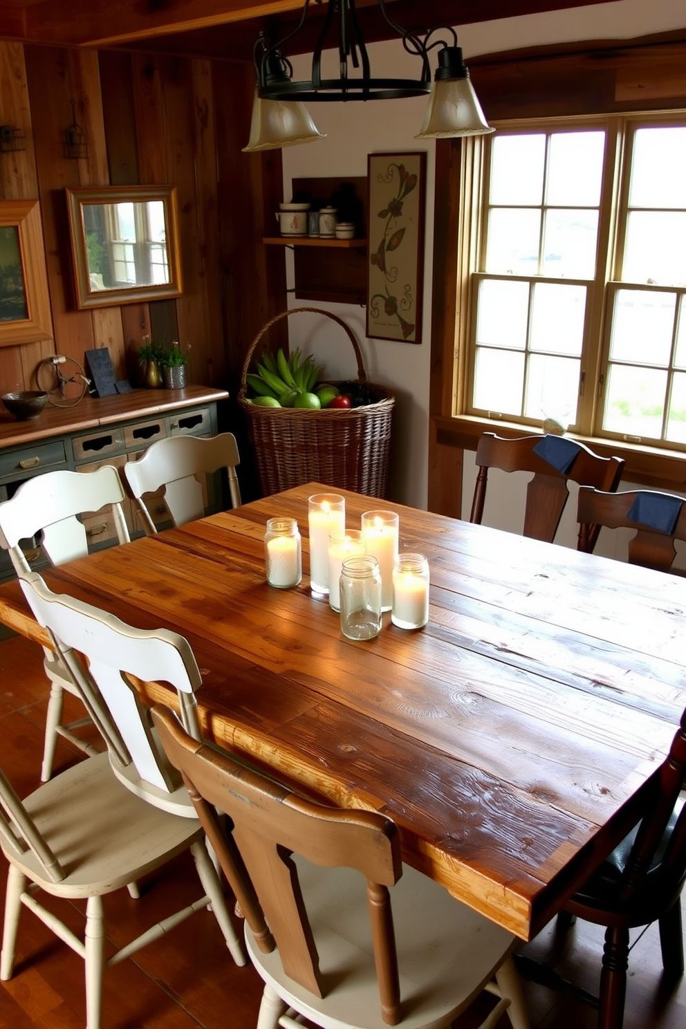 Rustic Dining Room Design Ideas 15