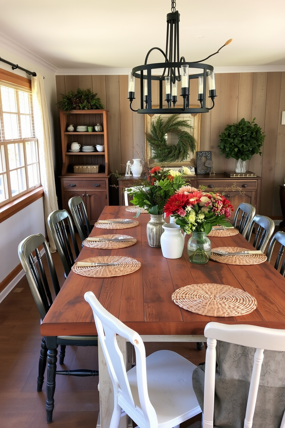 Rustic Dining Room Design Ideas 21