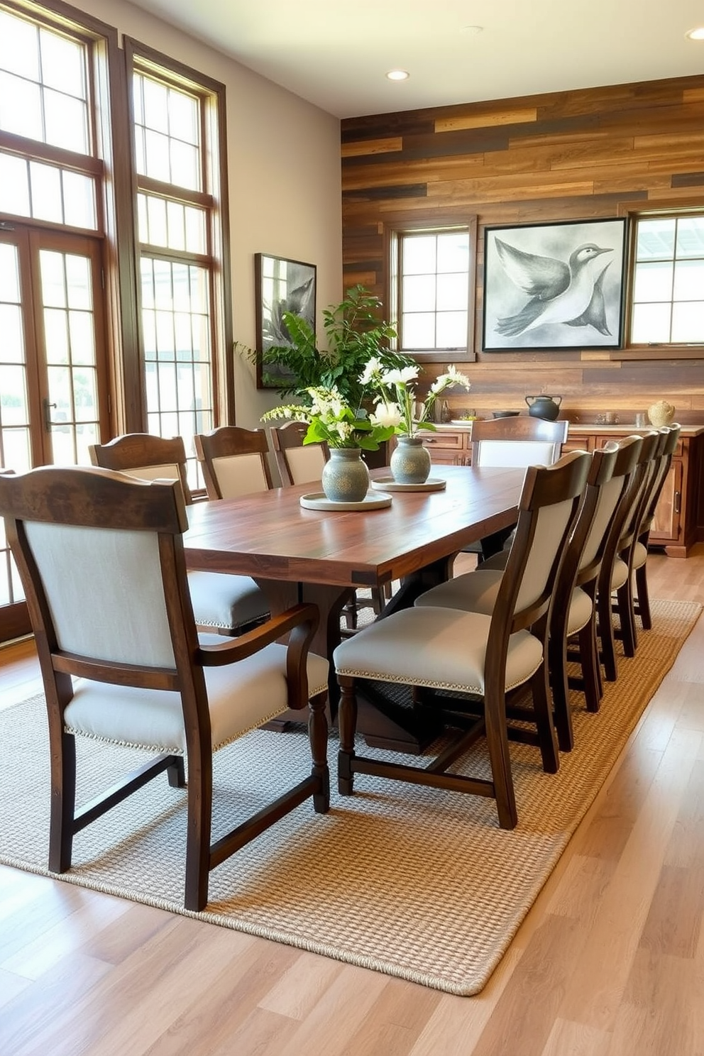 Rustic Dining Room Design Ideas 30