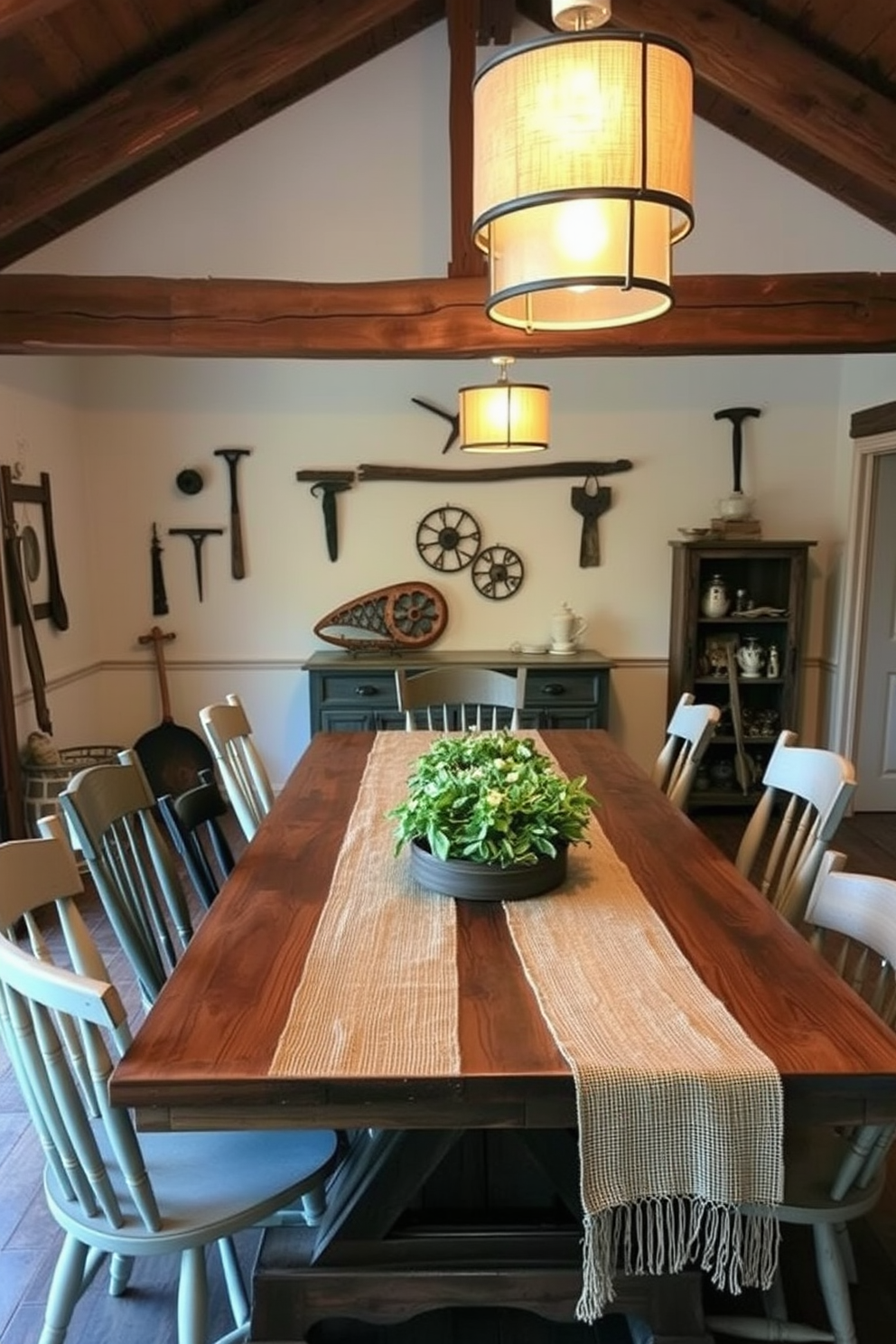 Rustic Dining Room Design Ideas 8