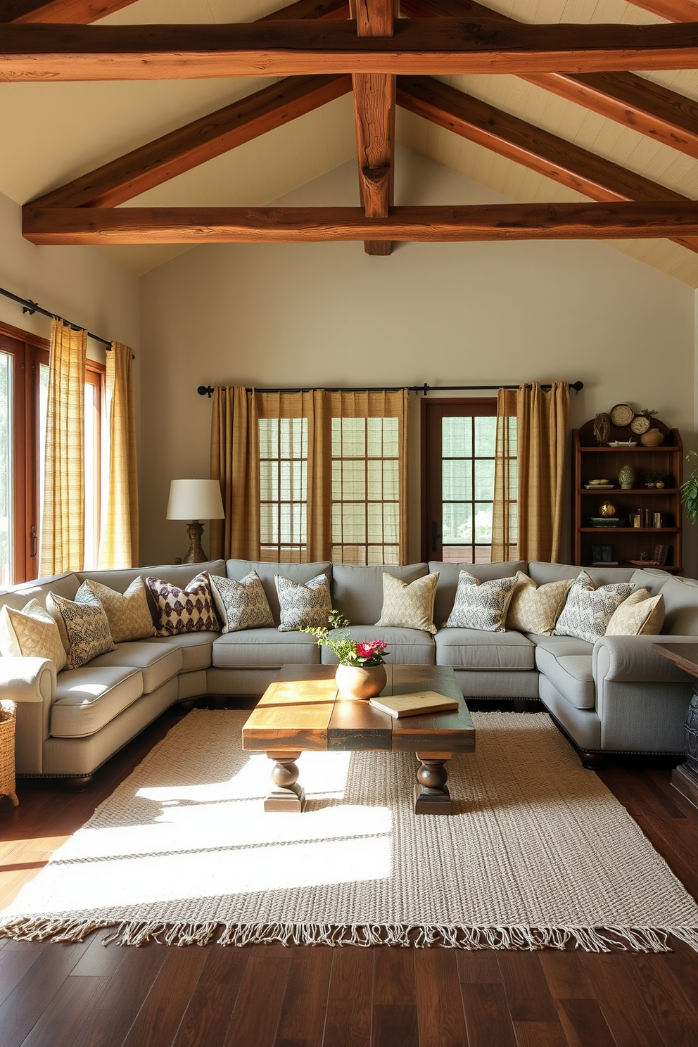 Rustic Family Room Design Ideas 21