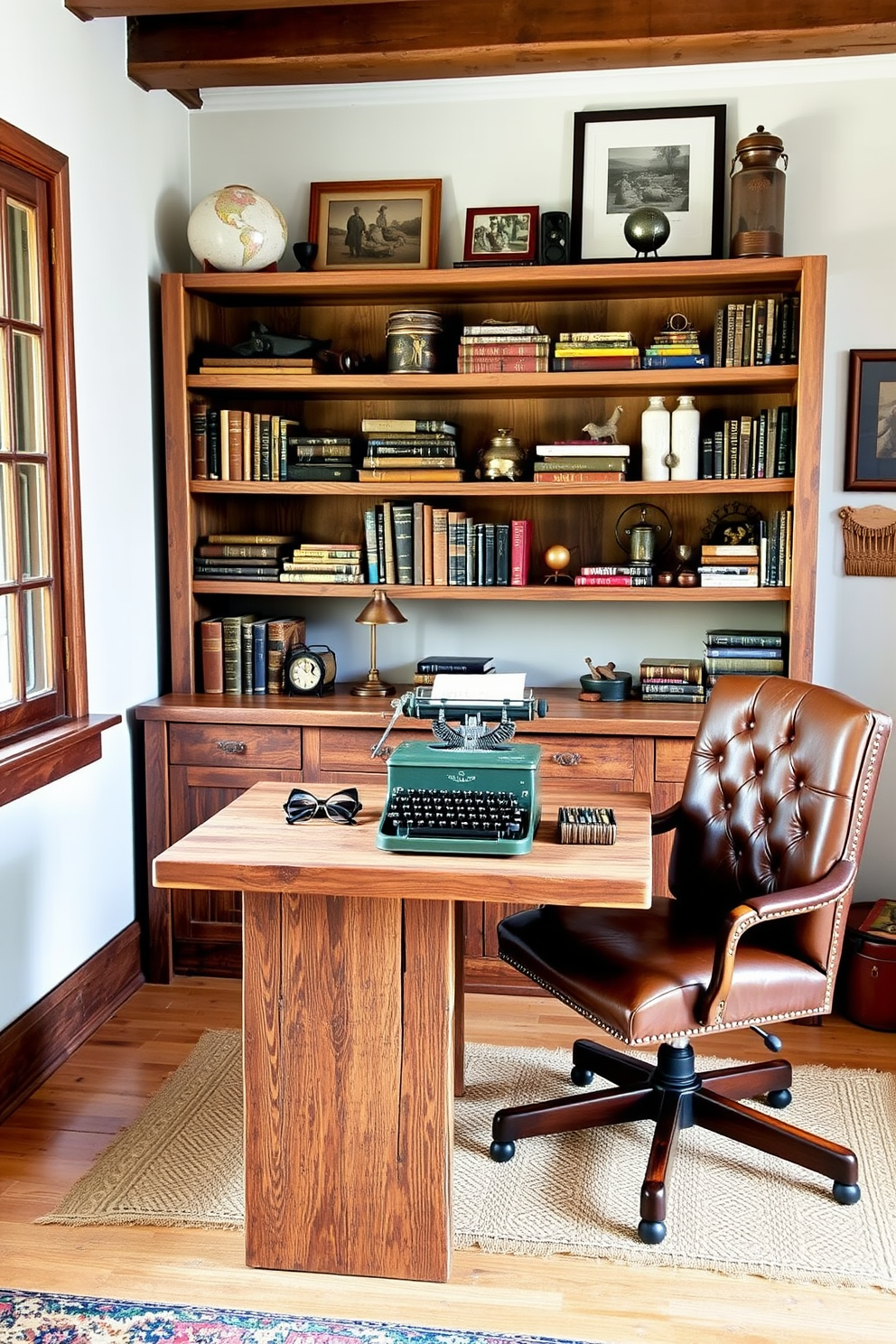 Rustic Home Office Design Ideas 15