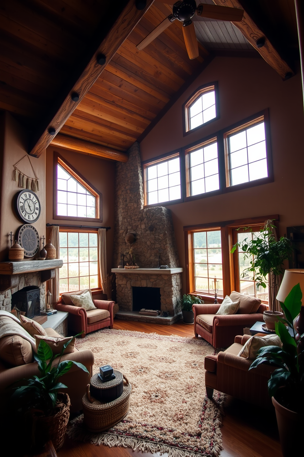 Rustic Living Room Design Ideas 12