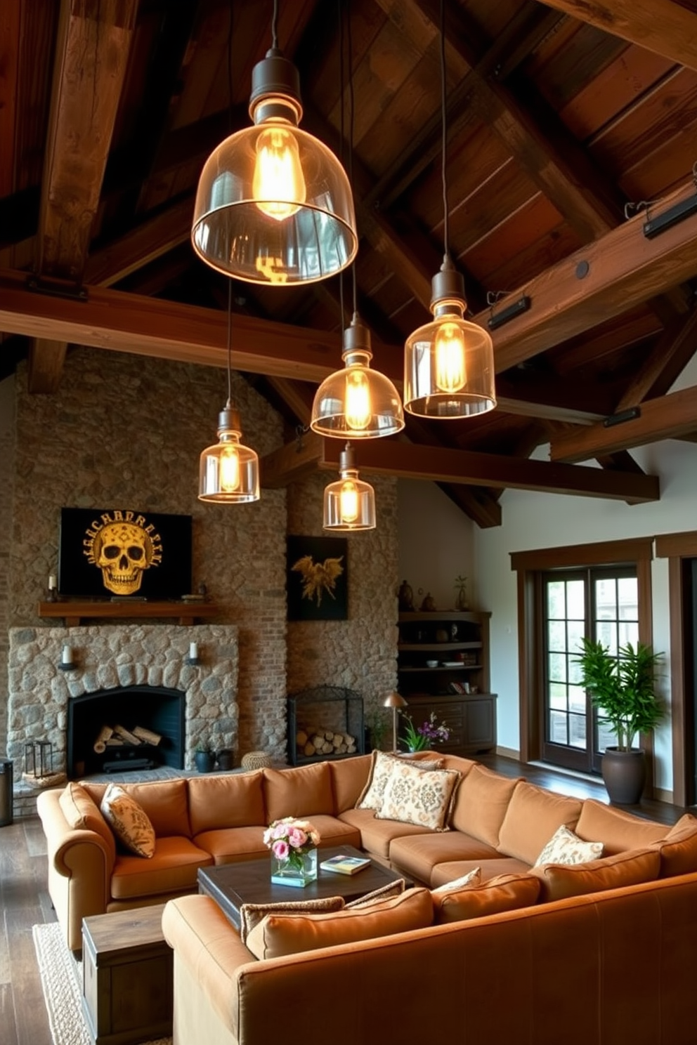 Rustic Living Room Design Ideas 13