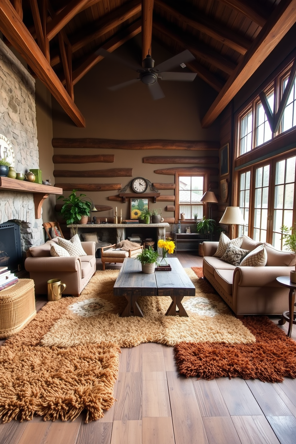 Rustic Living Room Design Ideas 4