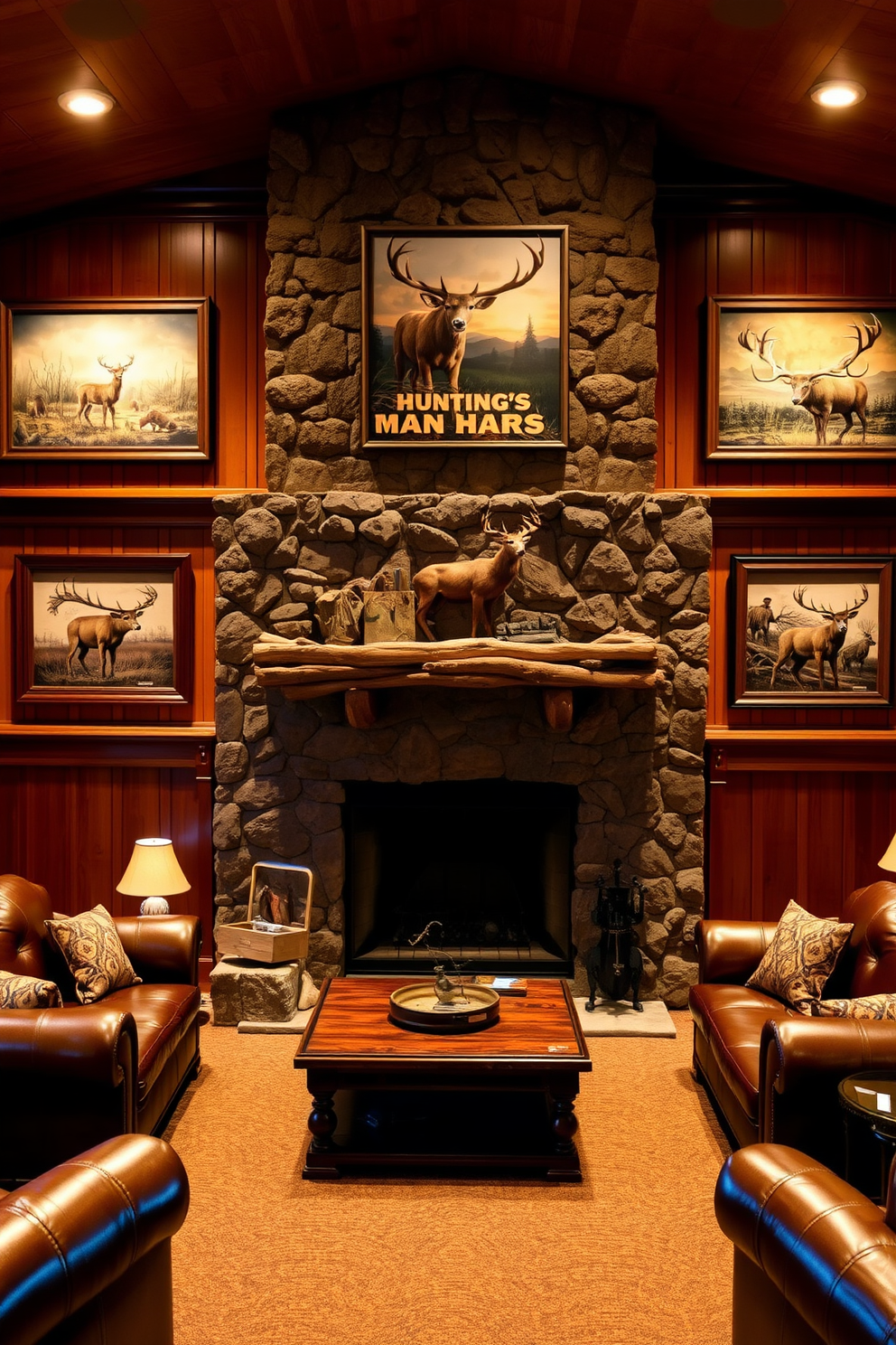 Rustic Man Cave Design Ideas 14