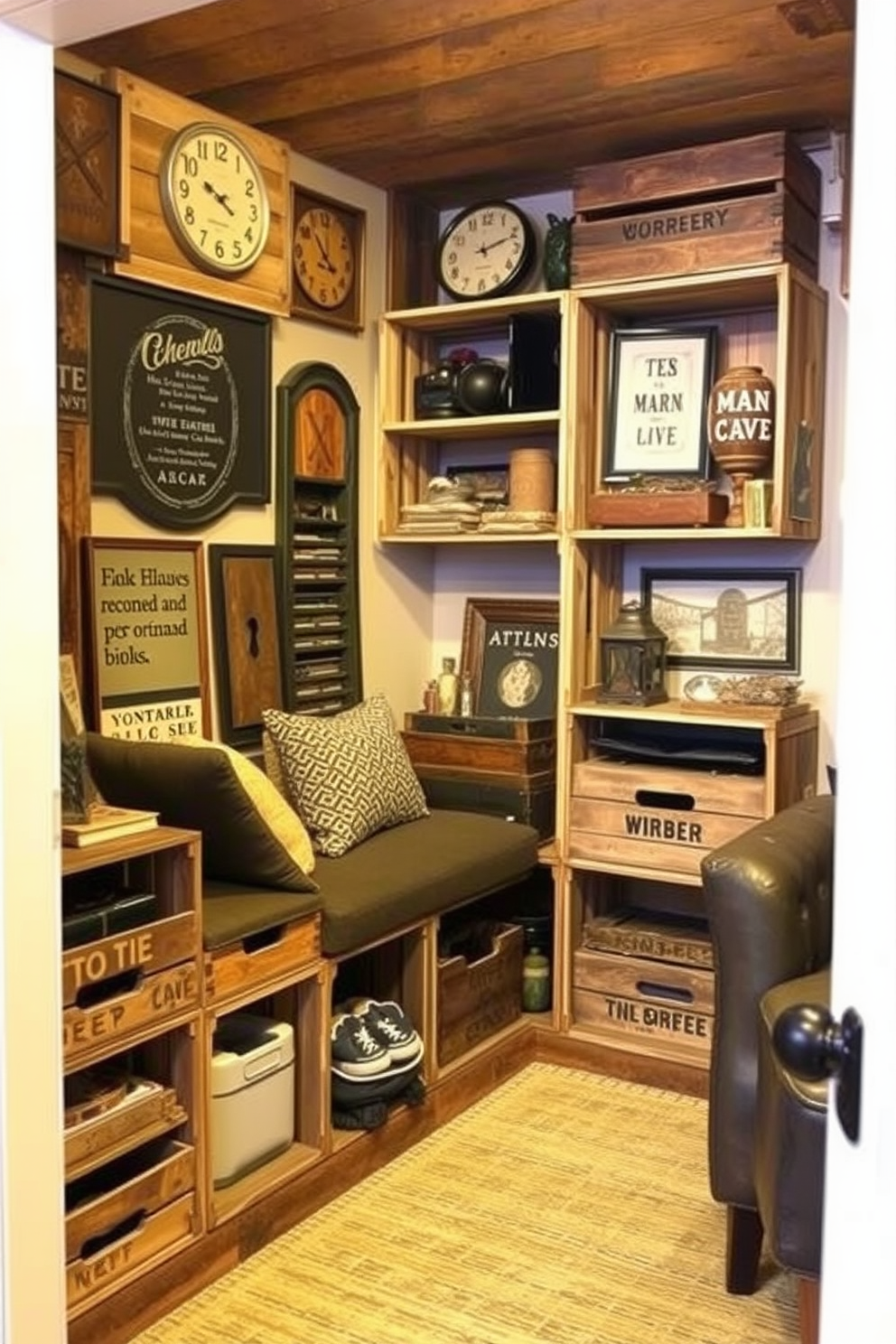 Rustic Man Cave Design Ideas 15