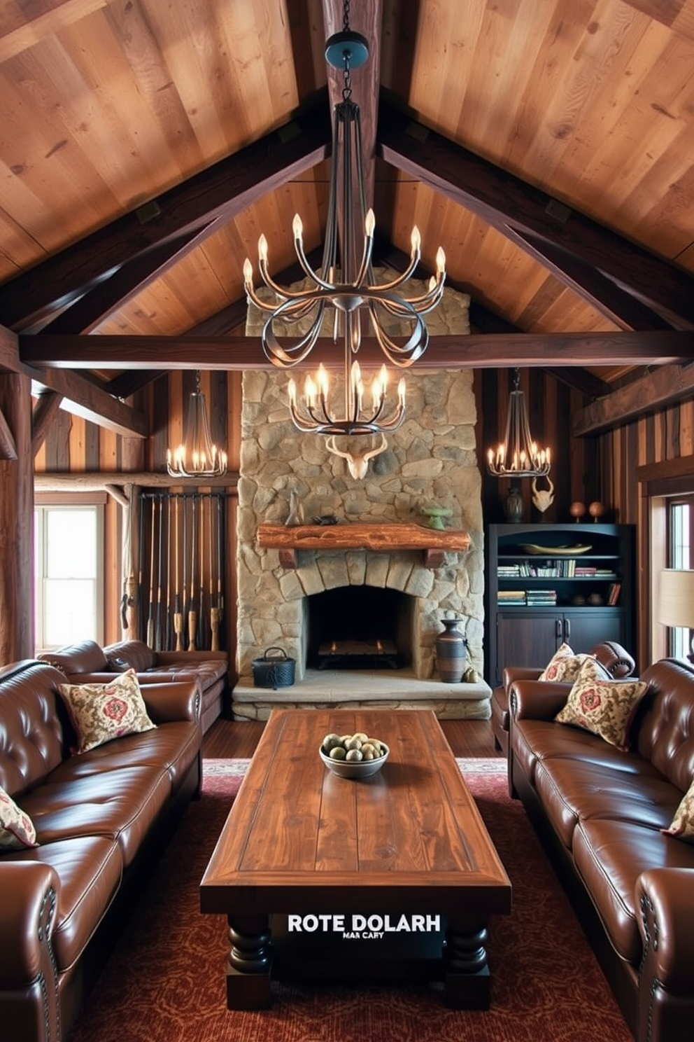 Rustic Man Cave Design Ideas 27