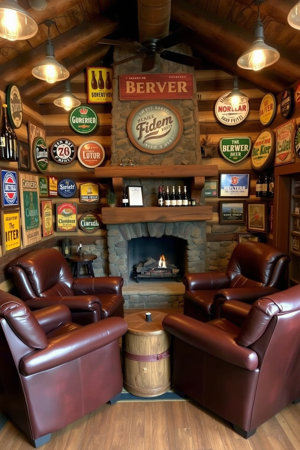 Rustic Man Cave Design Ideas 6