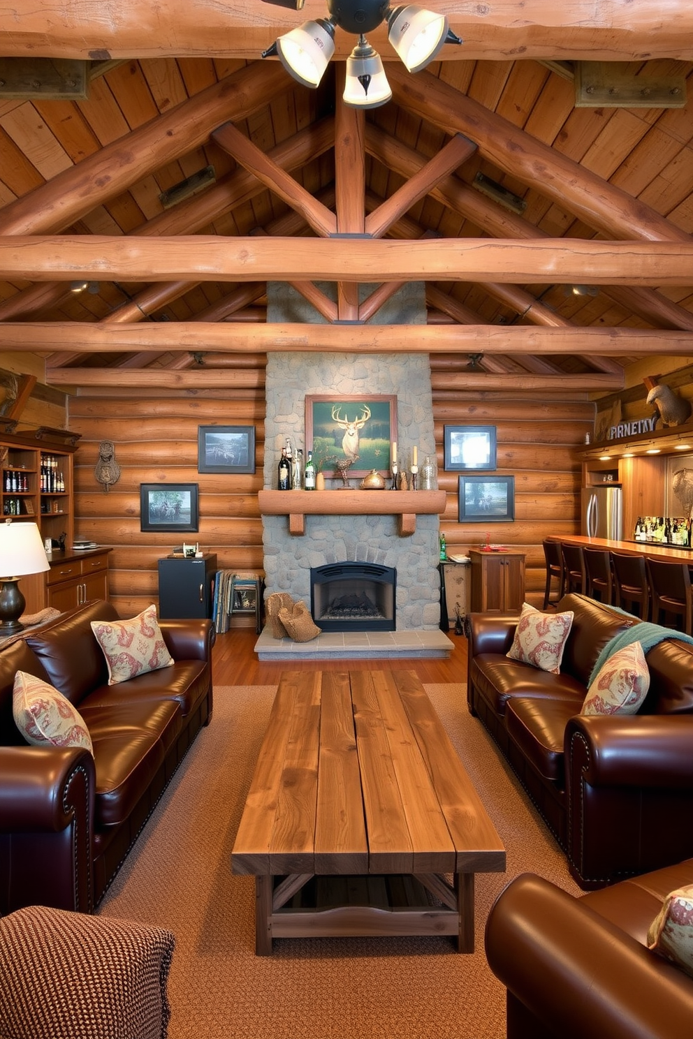 Rustic Man Cave Design Ideas 7