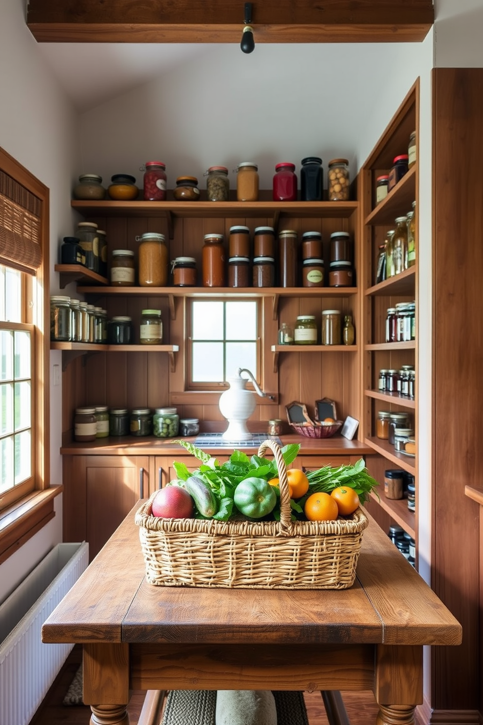 Rustic Pantry Design Ideas 1