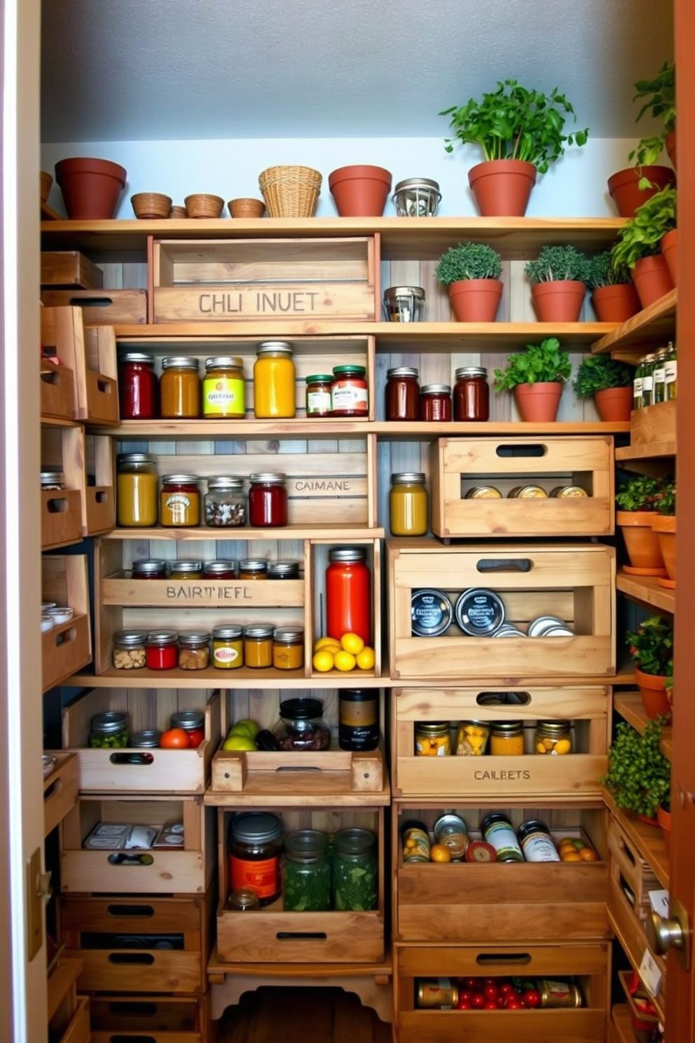 Rustic Pantry Design Ideas 12