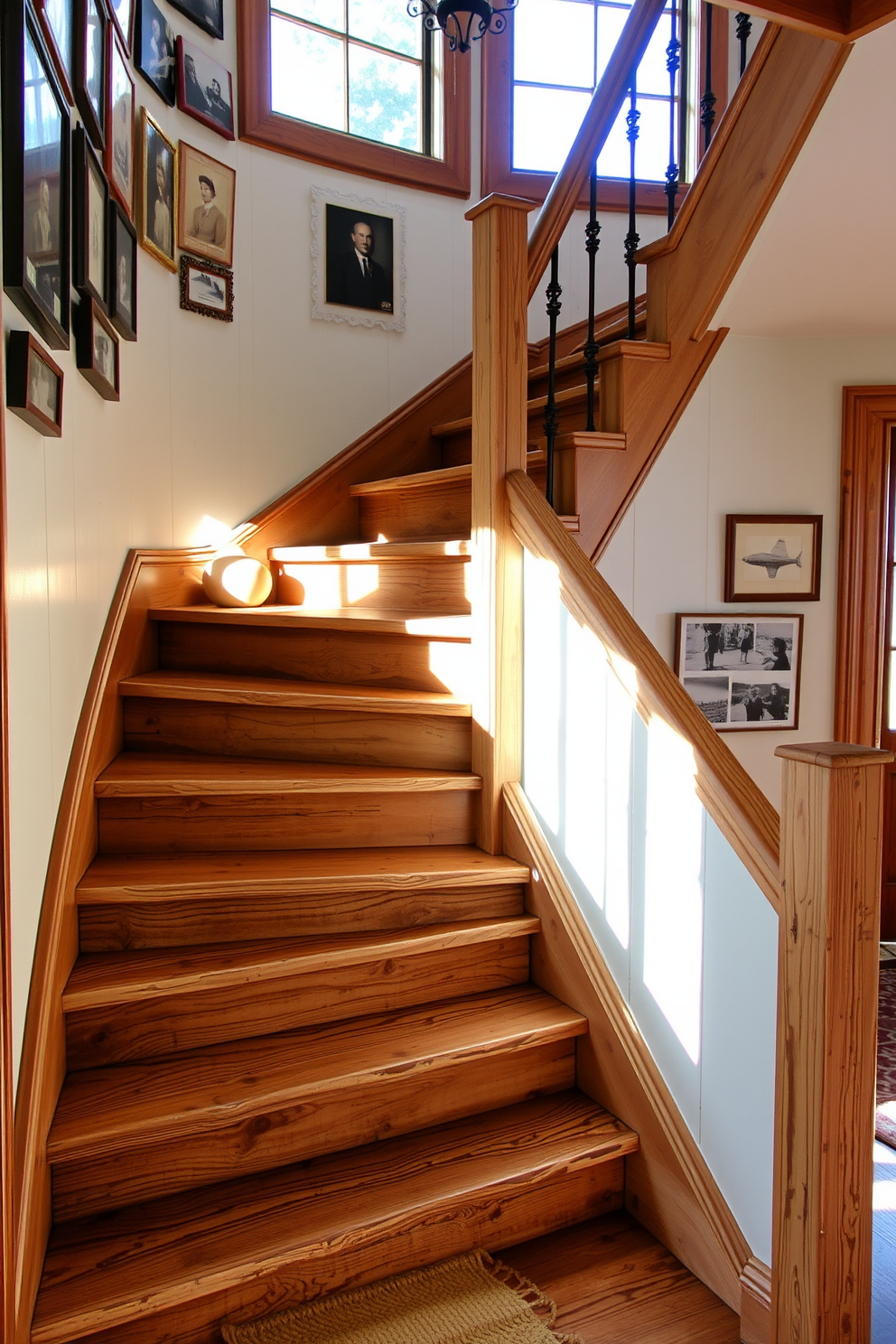 Rustic Staircase Design Ideas 29