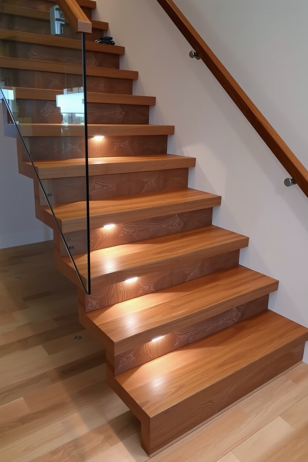 Rustic Staircase Design Ideas 7