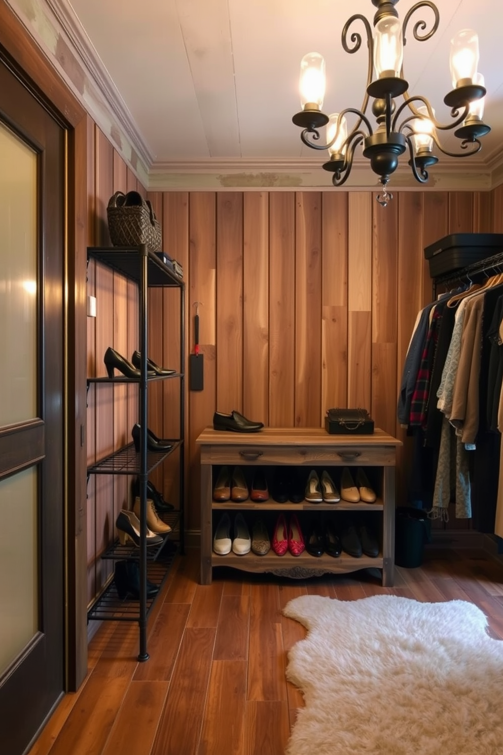 Rustic Walk In Closet Design Ideas 23