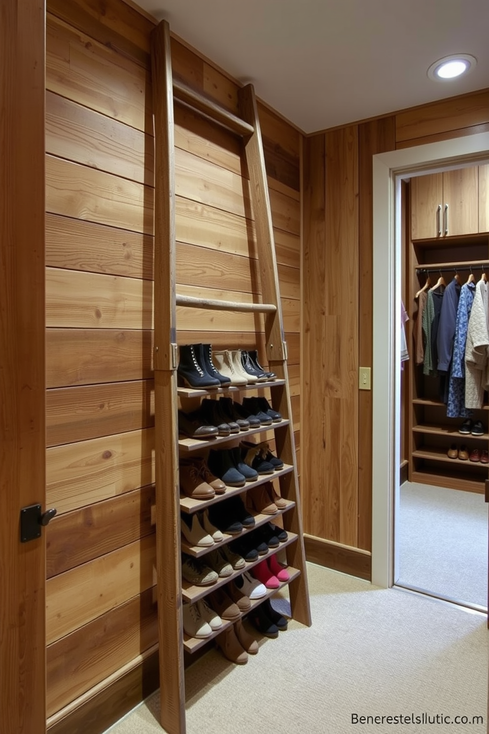 Rustic Walk In Closet Design Ideas 5